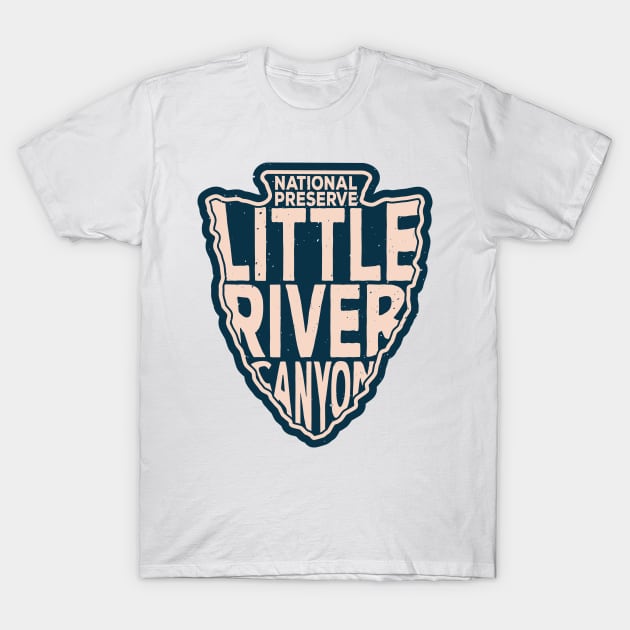 Little River Canyon National Preserve name arrowhead T-Shirt by nylebuss